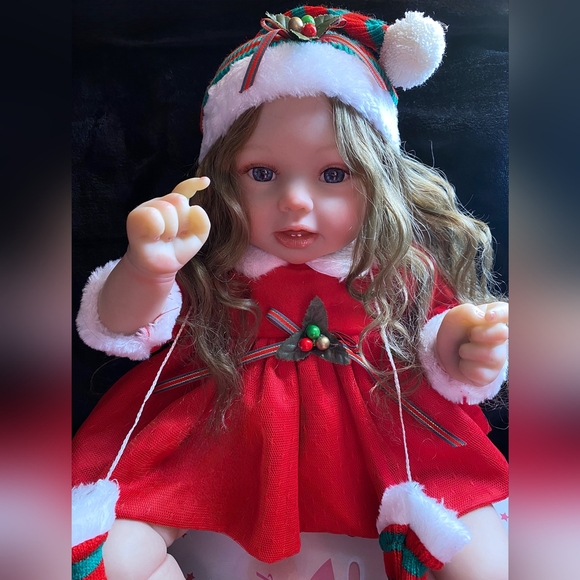 20 Inch Realistic Lifelike Baby Dolls Soft Cloth Body Silicone and Viynl Limbs